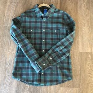 Kit and Ace Plaid Shirt Jacket